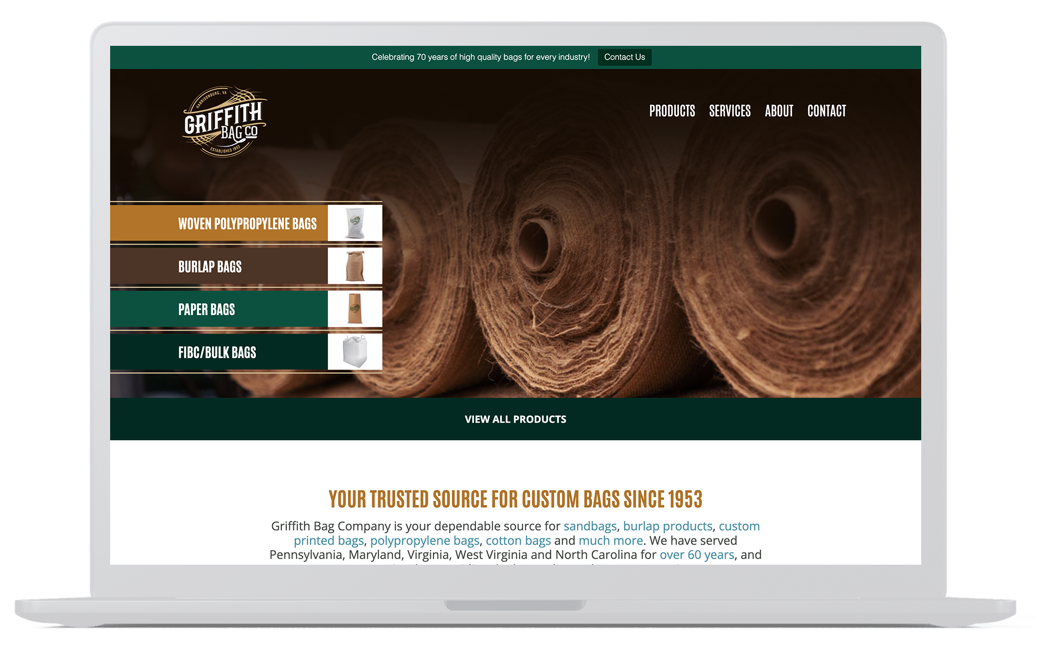 Griffith Website Design Company For Ag Industry